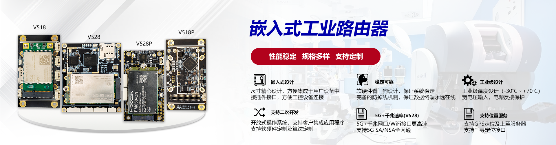 嵌入式工业路由器